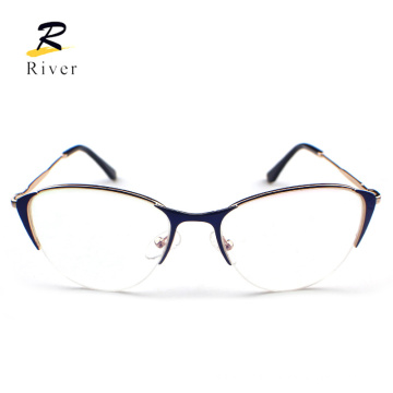 17066 Fashion Wholesale Custom Metal Eyewear Glasses Optical Eyeglasses Frames